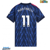 Arsenal Gabriel Martinelli #11 Bortedrakt Dame 2025-26 Kortermet
